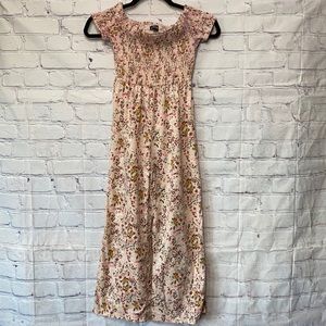 Girls floral jumpsuit